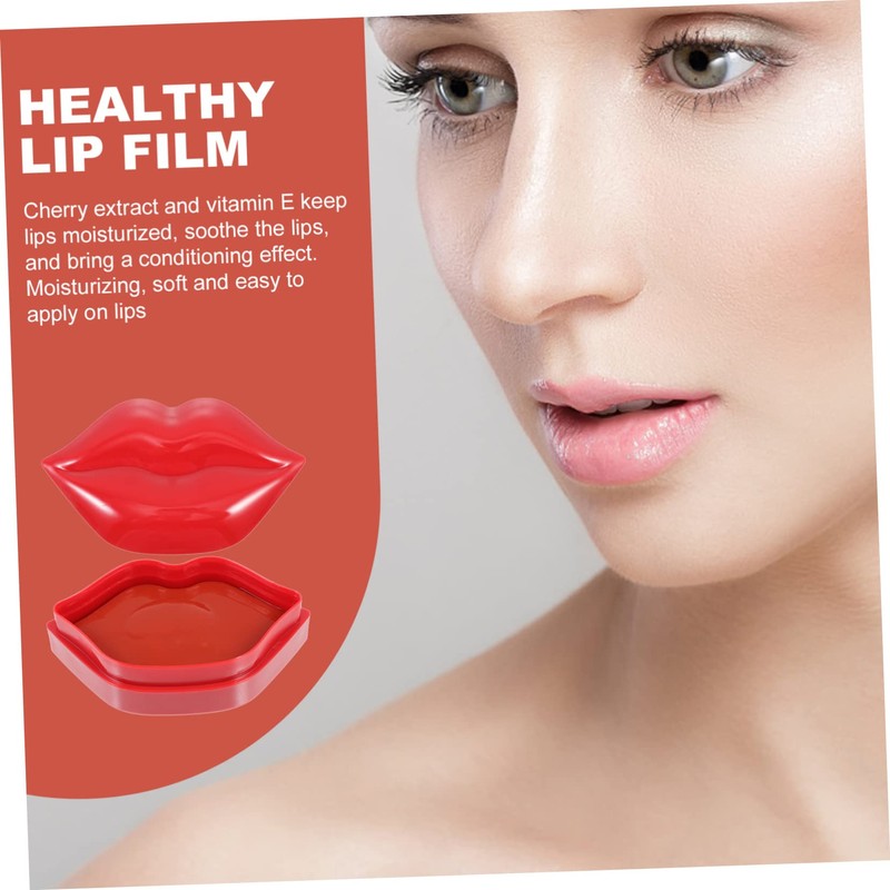 VICASKY 20pcs Moisturizing Lip Masks for Dry Lips Hydrating Sleep