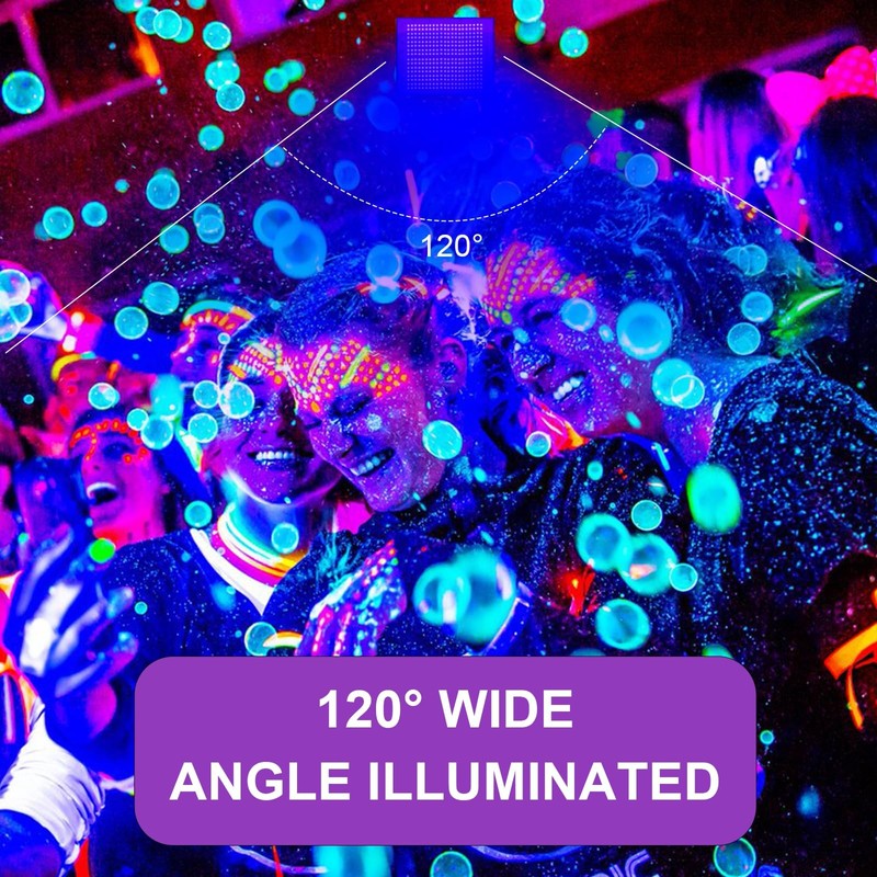 UV Black Light Spotlight 300 W, LED Black Light Lamp