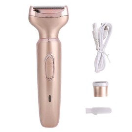 2in1 USB Electric Women Multiple Functional Body Private Part Hair Removal Shaver Machine(Rose Gold )