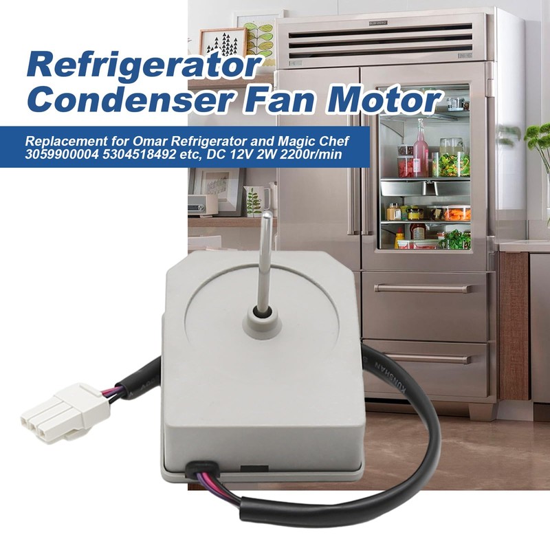 Vkinman Refrigerator Evaporator Fan Motor Assembly Replacement for Omar Refrigerator
