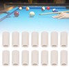 Billiard Cue Stick Ferrules, 40pcs Fiber Billiards Stick Pool Cue