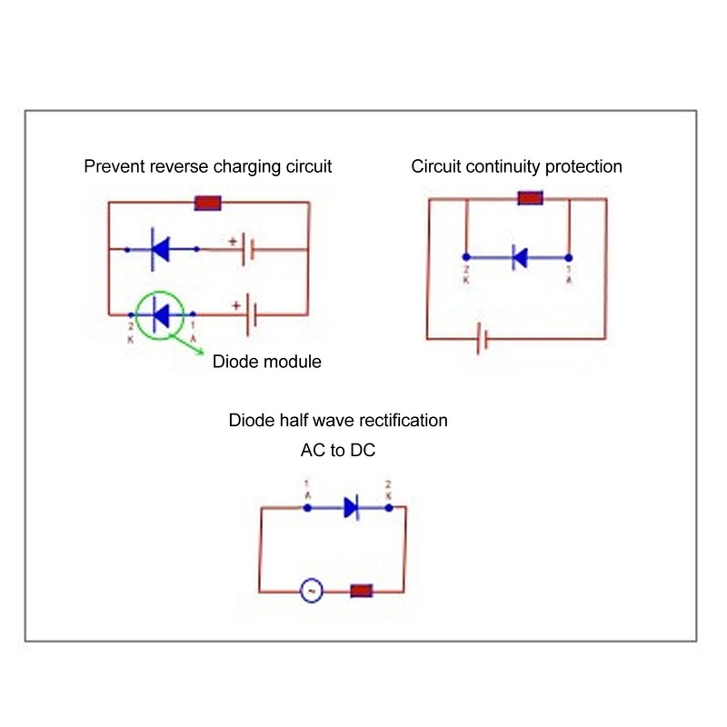 Diode Rectifier Power Module 3 Phase Bridge Rectifier 5 Terminals
