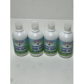 Ultra 4 Bottles Antibacterial HAND SOAP Aloe Formula SANI+SMART Kills Germs 8oz Each