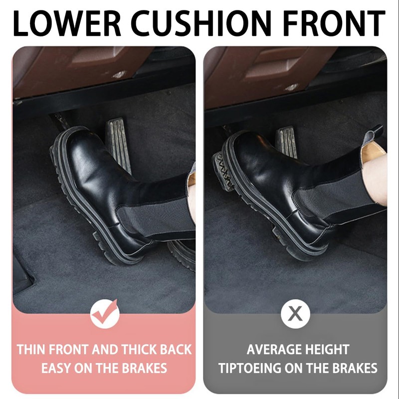 Osilly Car Seat Cushion, Auto Gel Infused Memory Foam Cushion