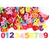YYCRAFT 200pcs Stiff Felt Number Fabric Embellishments DIY Crafts Scrapbooking,1