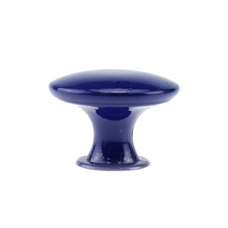 Semetall 6pcs Round Dresser Knobs 1.18 Inch Metal Cabinet Pull