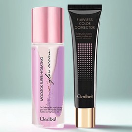 Anjumain Cledbel Multok Super Hydrating Glow Cream SPF50+ PA++++ 30ml + Color Corrector CC Cream SPF50+ PA++++ 40ml Set, 1 piece / 끌레드벨 물톡 슈퍼 하이드레이팅 글로우 크림 SPF50+ PA++++ 30ml + 컬러 코렉터 CC크림 SPF50+ PA++++ 40ml 세트, 1개