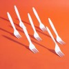 Tenedor Desechable Y Biodegradable We Care - Paq 100 Piezas