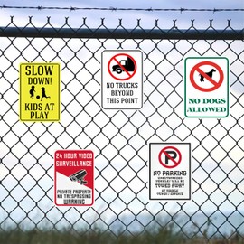 Caution - Falling Ice And Snow Sign 8 x 12 Inch Tin Sign Black on Yellow Outdoor Decorations