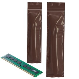 APQ Supply MiniGrip Airtight UV Guard Amber Zip Bags for Packaging, 2.5 x 9 Inches. Pack of 100 Reclosable Zipper Bag. Plastic Zip Baggies, 3 Mil Thick. Reclosable Plastic Bags with Zipper Closure