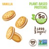 Lenny & Larry's The Complete Cremes®, Sandwich Cookies, Vanilla, Vegan,