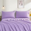 2 Pack Pillow Cases Standard Size, Light Purple Pillowcases Microfiber