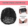 THJOPOKEEL 4 Redes de Malla para Cabello, Gorros de Dormir