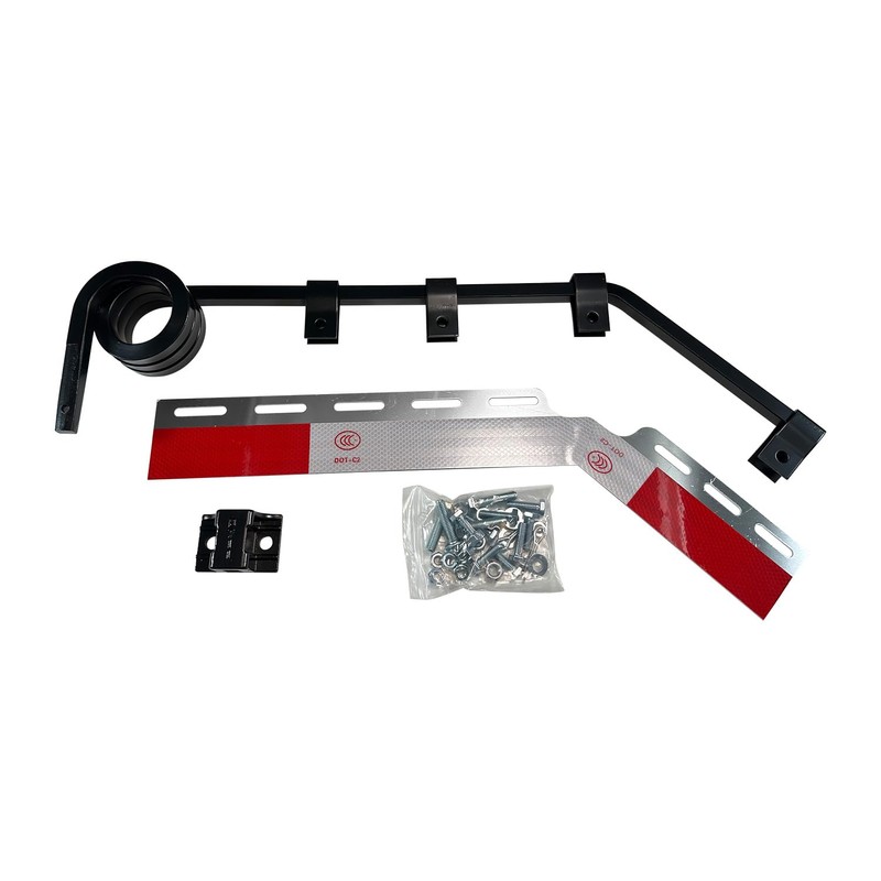 IBESTWOLF Pair Angled Down Bar Type Truck Mud Flap Hangers