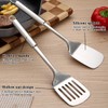 ReaNea Stainless Steel Cooking Utensils Set 6 Pieces, Kitchen Tools
