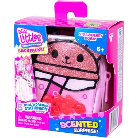 Moose Toys Shopkins Real Littles Backpacks! SCENTED  Pack [1 RANDOM Surprise Style]