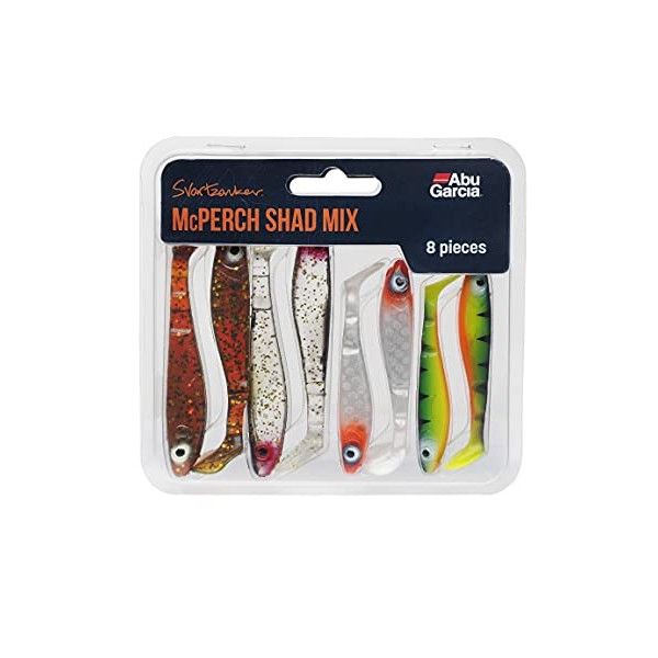 ABU GARCIA Svartzonker McPerch Shad Mix - Perch Fishing Paddle