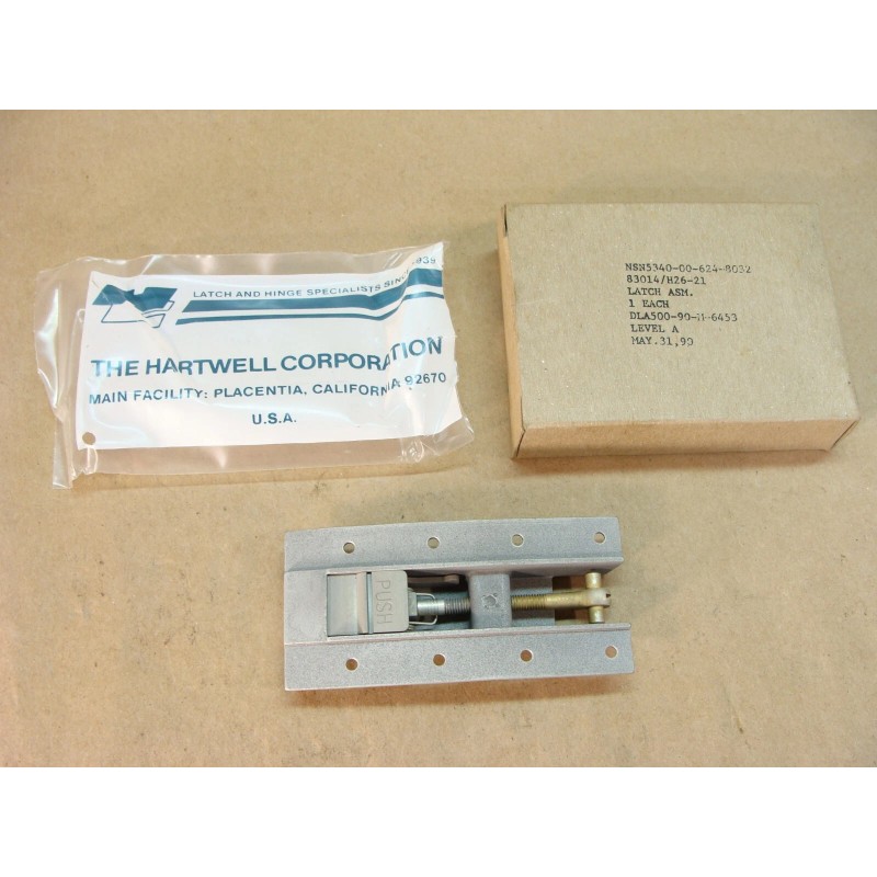 Hartwell NEW NOS HARTWELL aviation military aircraft latch H26-21 H26-3