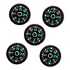 Mipcase Button Compass Liquid-Filled Navigation Tool for Outdoor Adventures Lightweight