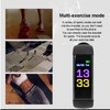 Sports Bracelet Watch Multifunction Pedometer Smartband Healthy Fitness Management USB