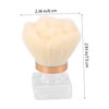 IWOWHERO Sturdy Material Nail Brush Powder Brush for Nail Cleaning