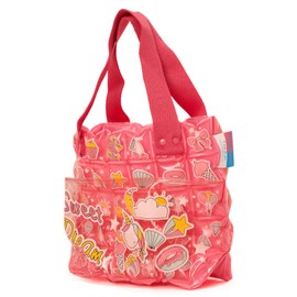 InflatDecor Kids Beach Bag Girls Purple Beach Tote – Red Soft Bubble Beach Bag for Toddlers – Lightweight, Waterproof, Inflatable Travel Bag for Summer Holidays, Swimming, Sand & Pool Fun