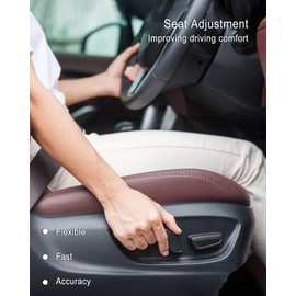 EMIHO Front Left Driver Side Power Seat Control Switch Fit for Nissan Titan Pathfinder Altima Murano Rogue 2008-2019, 10 Pin Power Seat Switch Replce 87066-1AB0A 87081-3JA7A 87016-JM00A 87081-3JA7B