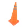 Collapsible Traffic Safety Cone with 2 Reflective Collar Multi Purpose
