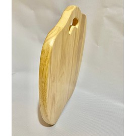 Nabytok Apple-Shaped Rubber Wooden Cutting Board, Convenient Handle, Can Be Used on Both Sides, Used in The Kitchen and Food Decoration. Kitchen Service Gifts.