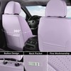 Coverado Seat Covers Front Seats, Purple Car Seat Cover with
