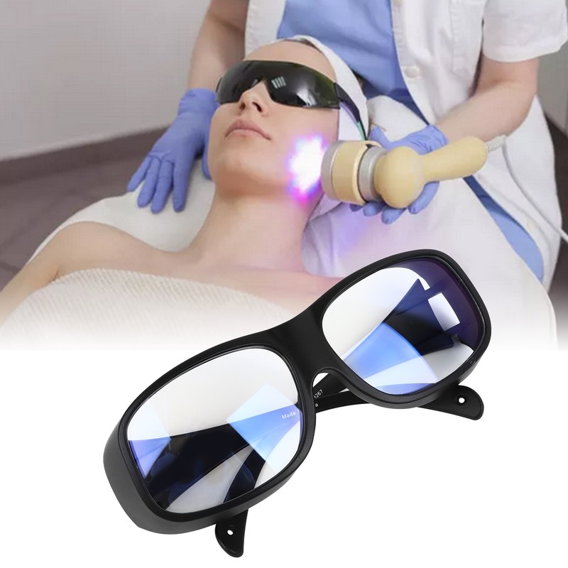 Blue Blocking Light Glass Reliable Black Frame White Lenses Beauty