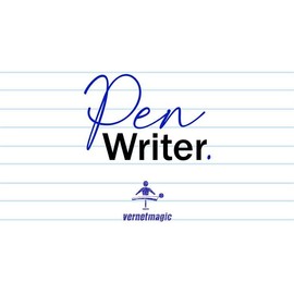 PEN WRITER Black by Vernet Magic, Magic Trick, Mentalism