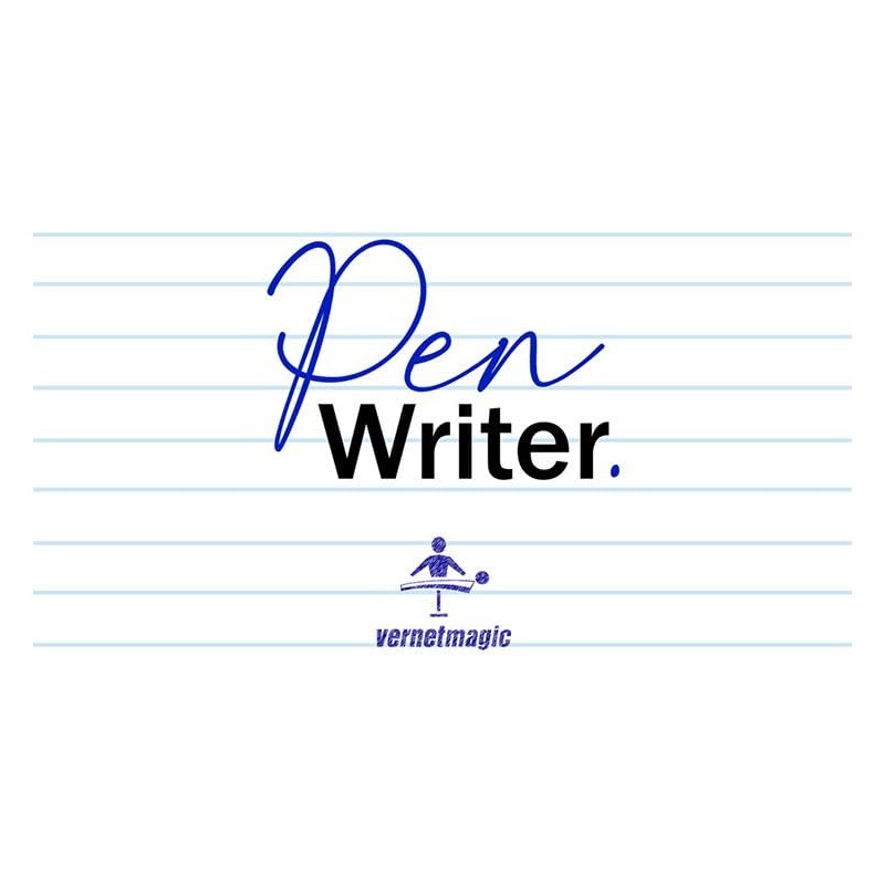 PEN WRITER Black by Vernet Magic, Magic Trick, Mentalism