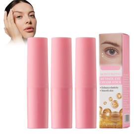 Lifting & Firming Retinol Eye Cream Stick 3 PCS – Anti-Aging Augencreme-Stift Mit Retinol & Hyaluronsäure Reduziert Falten, Tränensäcke & Dunkle Augenringe – Straffende Augenpflege Gegen