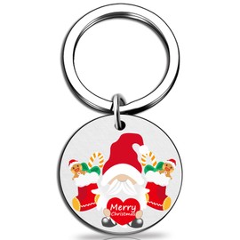 OEHEDOU Christmas Gifts For Grandkids 6-8 Stocking Stuffers For Teen Boys Girls Cute Santa Claus Keychain Merry Christmas Secret Santa Gifts Christmas Gift Birthday Ornament For Festive Season