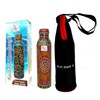 RASTOGI Handicraft Pure Copper Water Bottle (Joint Free & Leak-Proof)