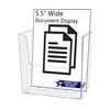 12 Pack 5.5" Brochure Holder Wall Mount or Countertop Bi
