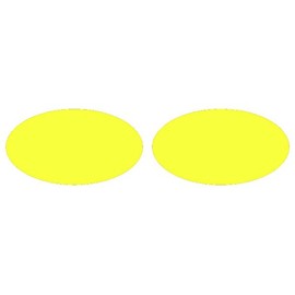 SlickMod Precut Vinyl Tint Cover for 2012-2015 Honda Civic Foglights (Coupe) (Yellow)