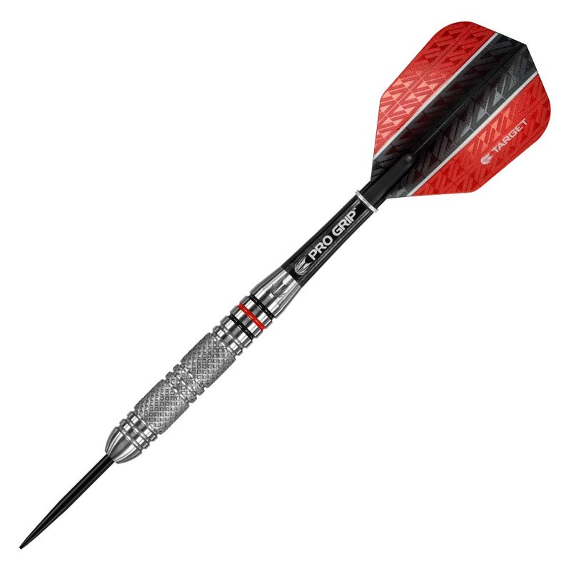 Target Darts Steel Tip, Red, 24 g