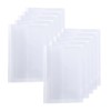 Pack of 10 Notebook Covers DIN A5 Clear Book Cover