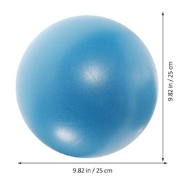 Mipcase Exercise Ball 9 Inch Small Yoga Ball for Between Knees Physical Therapy Equipment for Core Workout Fitness