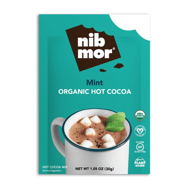 NibMor - Paquetes orgánicos del chocolate que beben Mint - 6Conde