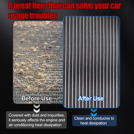 VIVIDWASH Radiator Cleaning Wand(40inch) for Pressure Washer，Portable Radiator Cleaner Wands for Truck&Car Not Need to Disassemble，Efficient Radiator Cleaning Tools for Improve Heat Dissipation Effect