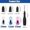 Tire Repair Rubber Nail Kit with Individual Capsules & Screwdriver,241