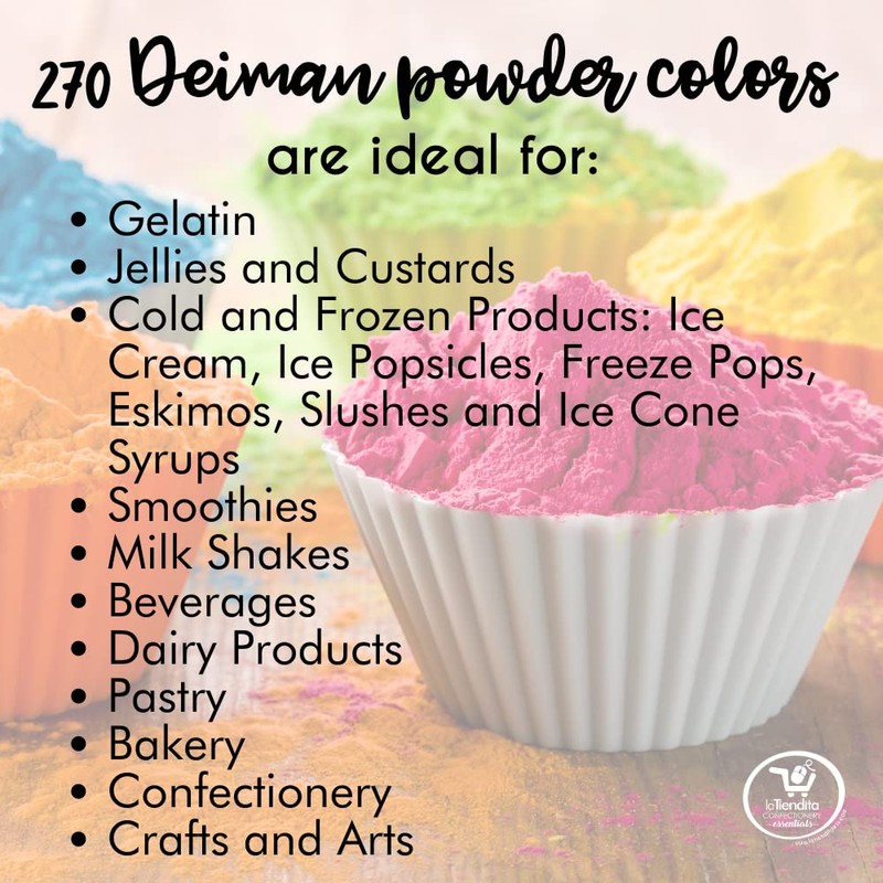 Deiman Artificial Food Color Canary Yellow 270 (3.5 oz)