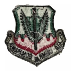 Unbranded VINTAGE USAF AIR FORCE: AIR Combat Command SUBDUED BDU Patch / ORIGINAL MILITARY