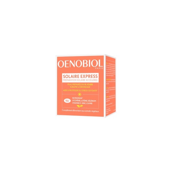 Oenobiol Sun Express 15 Capsules