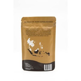 Kopi Luwak 100% Arabica Coffee 100 g (Cat Coffee from Wild Animals) (100 g Bean) Pure Variety Coffee Rare Coffee Direct Trade Made in Germany