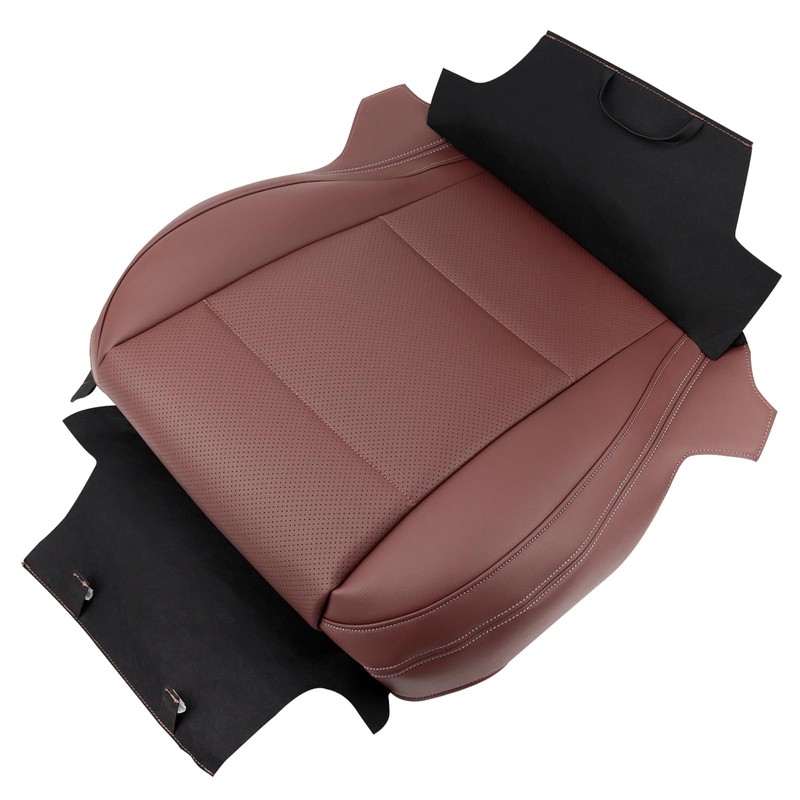 Prefer Warehouse Perforated Leather Seat Cover Tan | Compatible with