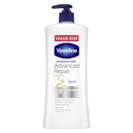 Vaseline Intensive Care hand and body lotion Advanced Repair Unscented 32 oz